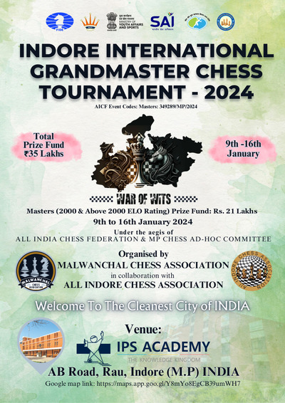 2nd Indore International Grandmaster Chess Tournament 2024