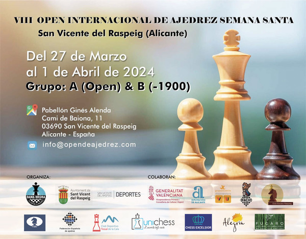VIII Open Internacional Semana Santa en San Vicente del Raspeig 2024