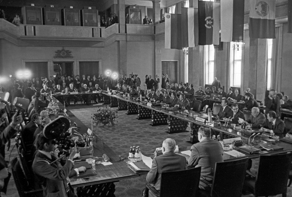 Заседание Политического Консультативного Комитета в Варшаве. 04.1974
