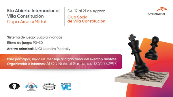 V Abierto Internacional Villa Constitucion - Copa ArcelorMittal