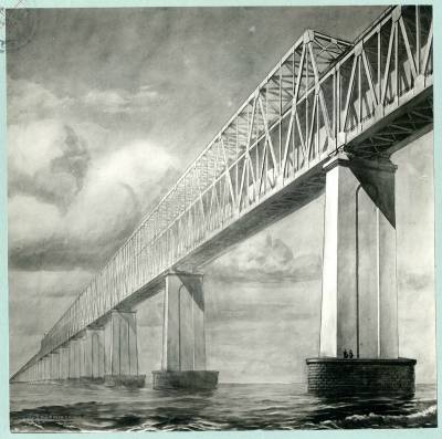Мост через Керченский пролив (проект 1949 года)